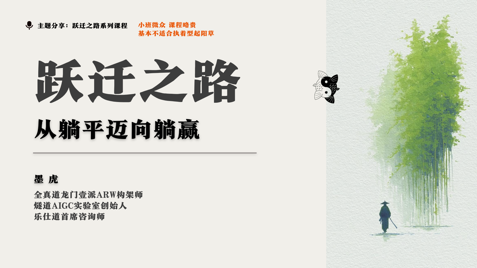 跃迁之路·从躺平迈向躺赢 封面
